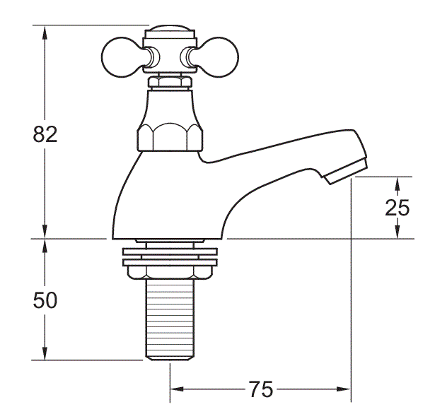 Tudor Basin Taps - TUD01