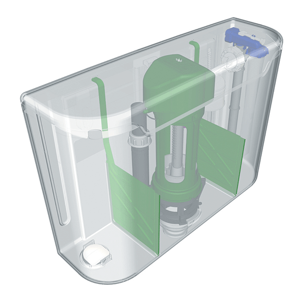 Single Flush Concealed Cistern with Top Access and Side Inlet – The Sanitaryware Company