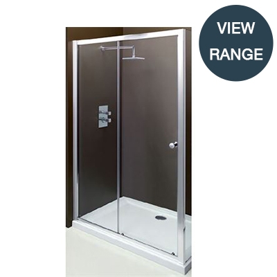 SanCeram Chartham shower range - slider shower door