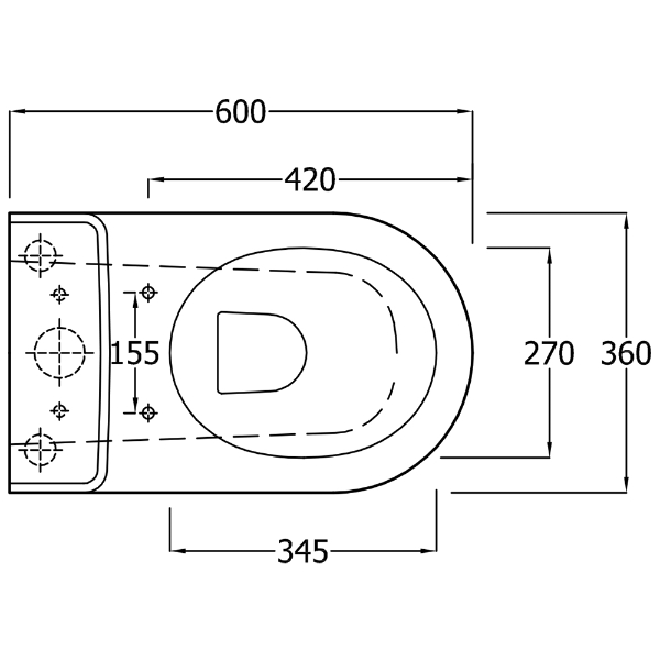 Langley Closed Coupled Toilet Pack - LLWC106