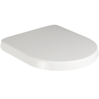 White SanCeram Langley Soft Close Toilet Seat & Lid, The Sanitaryware Company