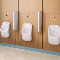 Marden Urinals with URIN108 Sensor Flush