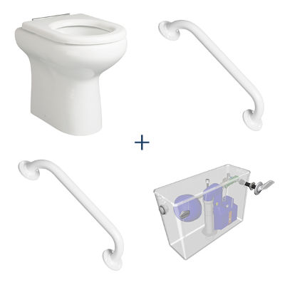 SanCeram Ambulant WC Pack - White