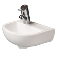 SanCeram Chartham 380 Wall Hung Wash Basin CHWB101 with left hand taphole