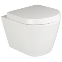 SanCeram Langley Wall Mounted WC Pan – Wall Hung Rimless Toilet